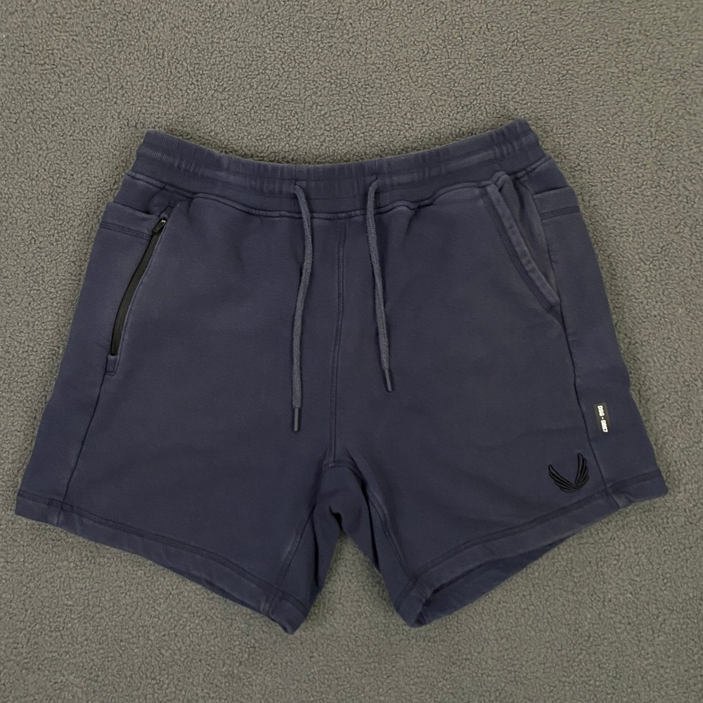 ASRV Sweat Shorts Mens XL Navy Blue DSG-0867 Athletic Gym Train Lift